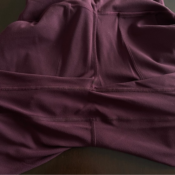 LULULEMON Nulu Align Jogger 4 Cassis 28” High Rise Legging Airport Travel Staple - Picture 6 of 14
